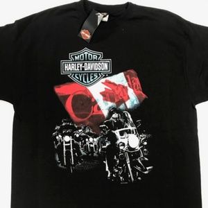 NWT Harley Davidson Canada Britush Columbia Tee